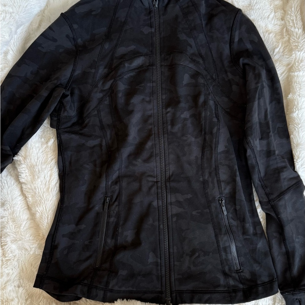 lululemon athletica Black Camouflage define Jacket